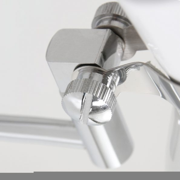 Industriële wandlamp Spring wit ø 12 cm - Afbeelding 6