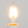 ledfilament, gloeilamp, brandend