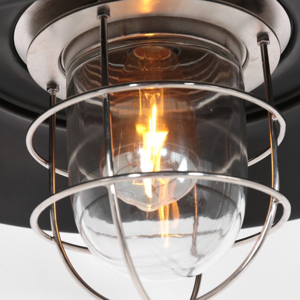 Industriële hanglamp Tuk staal ø 41 cm - Afbeelding 6