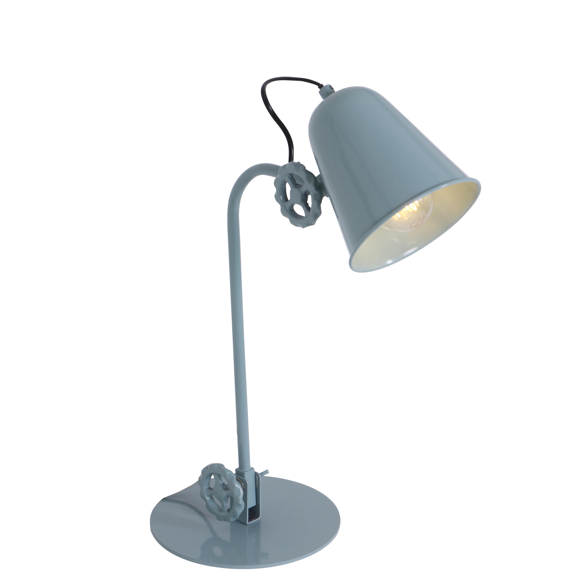 Verstelbare bureaulamp Anne lighting Dolphin | Industriele