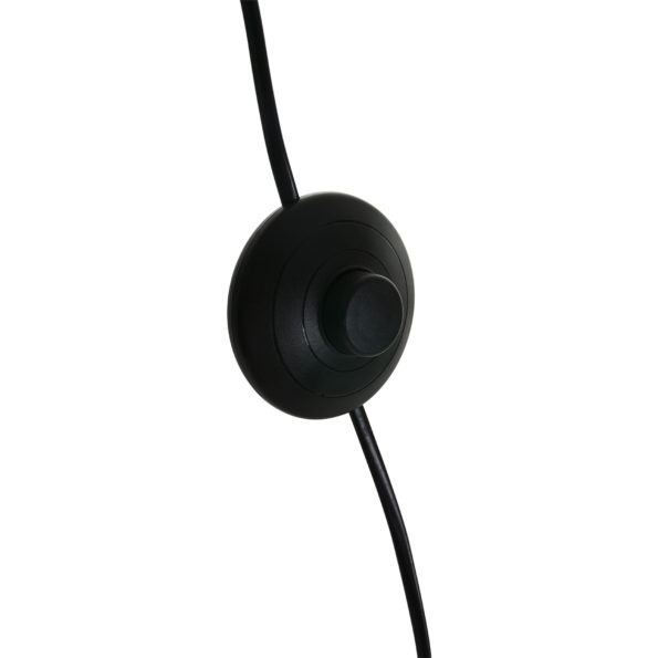 Industriële vloerlamp Dolphin zwart ø 28 cm - Afbeelding 9