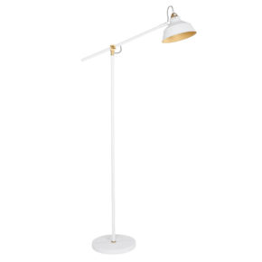 Industriële vloerlamp Ivy wit-1322W