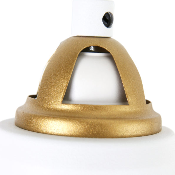 Industriële wandlamp Nove wit ø 18 cm - Afbeelding 4