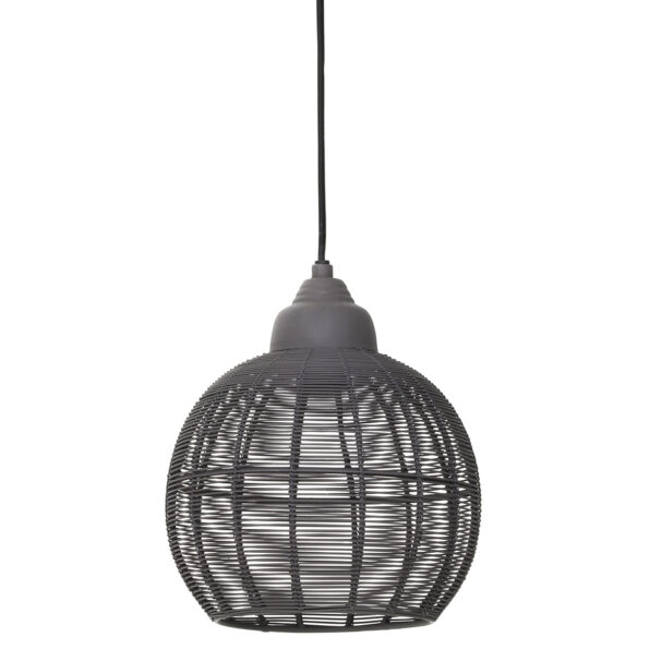 Hanglamp Muisgrijs industrieel Milla