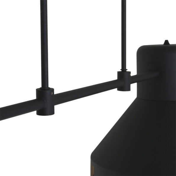 Industriële hanglamp Evy zwart - Afbeelding 6