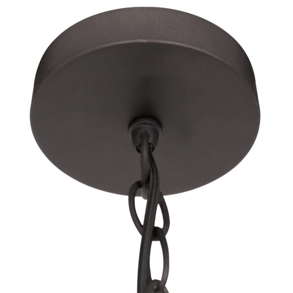 Hanglamp Antraciet met houten details industrieel landelijk Gearwood - Afbeelding 12