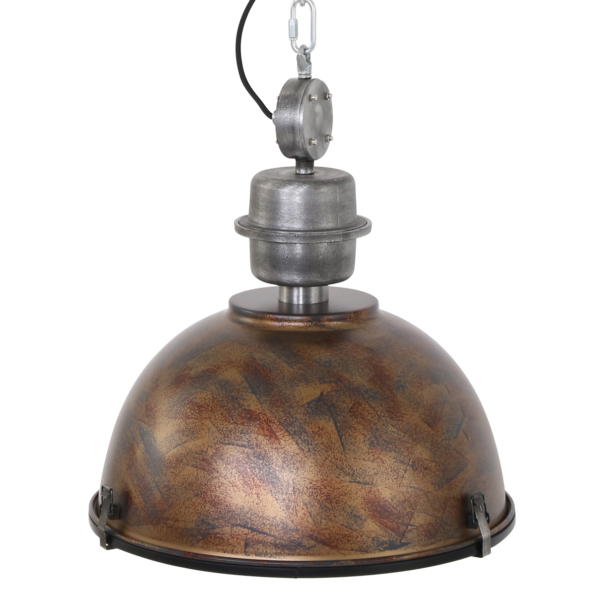 duisternis is genoeg vergeten Hanglamp industrieel Core oud bruin Ø42cm | Industriele lampen online