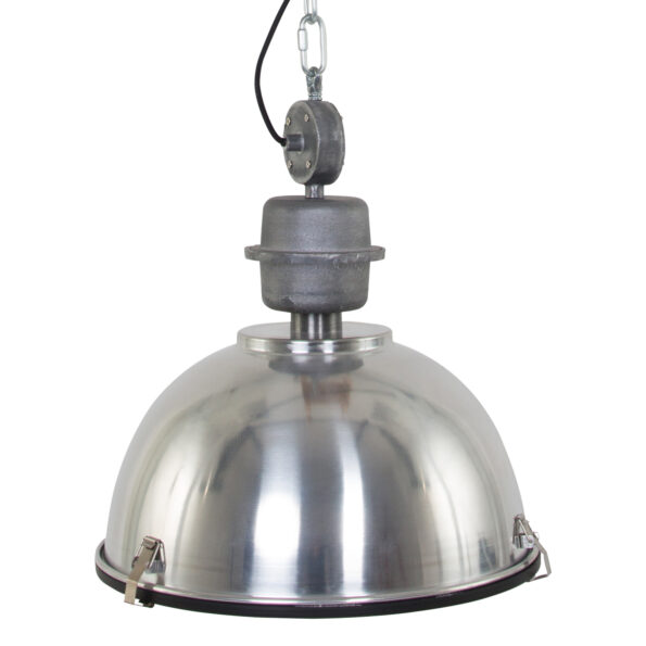 Industriële hanglamp Bikkel staal ø 42 cm - Afbeelding 5