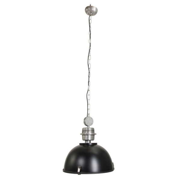 Industriële hanglamp Bikkel zwart ø 42 cm - Afbeelding 2