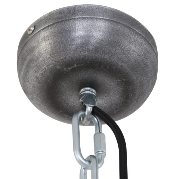 Industriële hanglamp Bikkel zwart ø 42 cm - Afbeelding 9