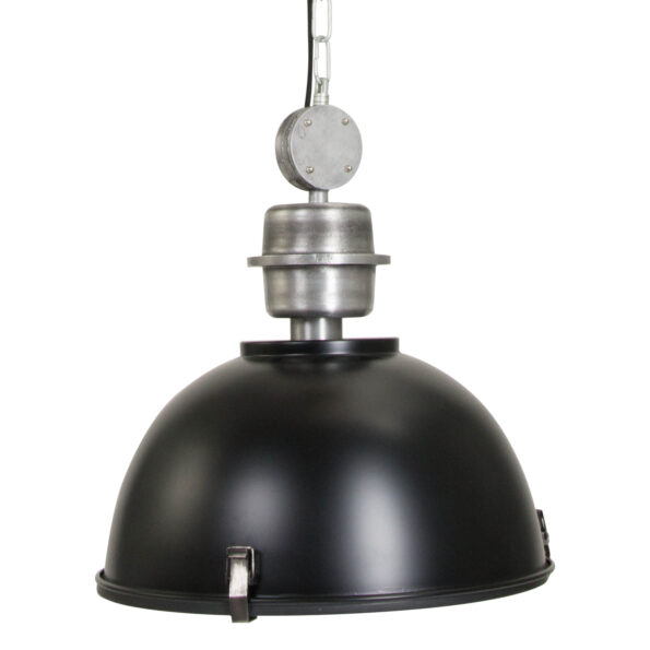 Industriële hanglamp Bikkel zwart ø 42 cm - Afbeelding 10