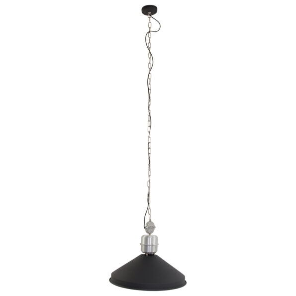 Industriële hanglamp Zappa zwart ø 54 cm - Afbeelding 2