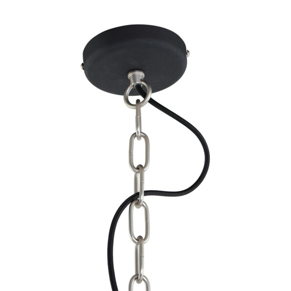 Industriële hanglamp Zappa zwart ø 54 cm - Afbeelding 5