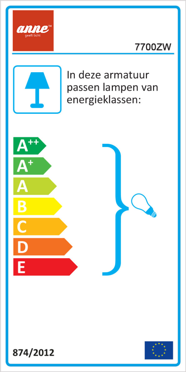 Industriële hanglamp Zappa zwart ø 54 cm - Afbeelding 7