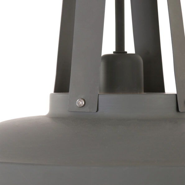 Industriële hanglamp Eden grijs ø 42 cm - Afbeelding 3