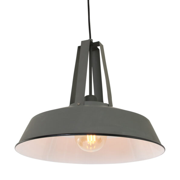 Industriële hanglamp Eden grijs ø 42 cm