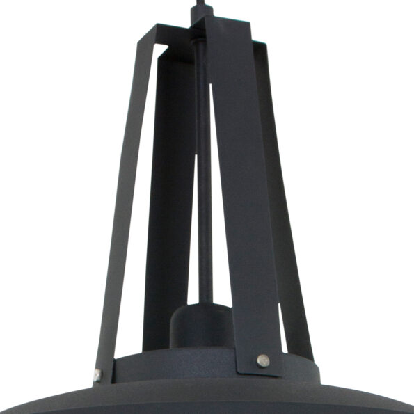 Industriële hanglamp Eden zwart ø 42 cm - Afbeelding 4