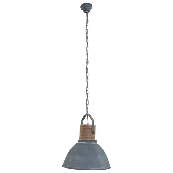 Industriële hanglamp Emile grijs ø 38 cm - Afbeelding 2
