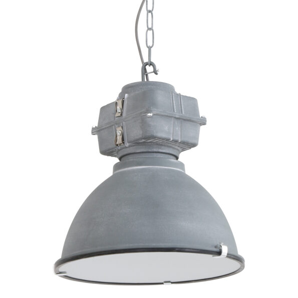 Industriële hanglamp Densi grijs ø 38 cm