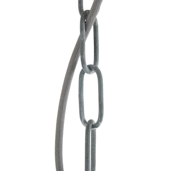 Industriële hanglamp Densi grijs ø 38 cm - Afbeelding 5