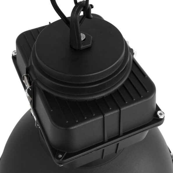 Industriële hanglamp Densi zwart ø 38 cm - Afbeelding 4