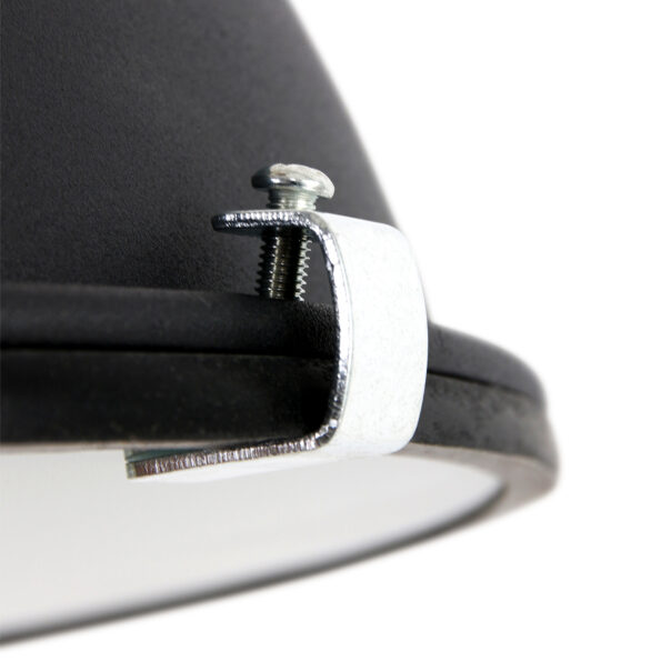 Industriële hanglamp Densi zwart ø 38 cm - Afbeelding 5