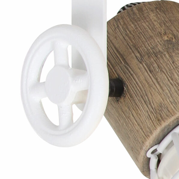 Industriële spot Guersey wit - Afbeelding 10