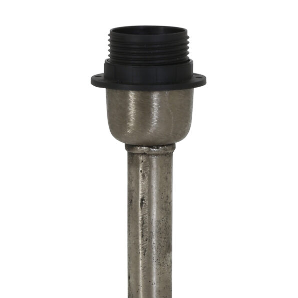 Lampenvoet ruw nikkel vintage Undai - Afbeelding 2