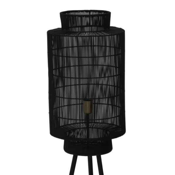 Staande draadlamp zwart industrieel Gruaro - Afbeelding 2
