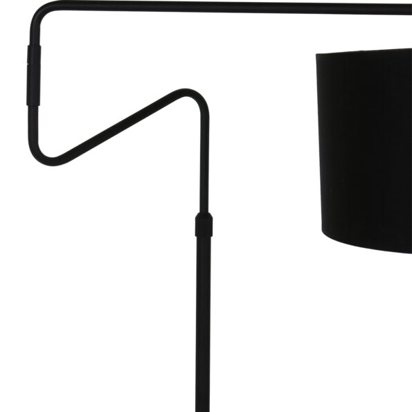 Industriële vloerlamp Linstrom zwart - Afbeelding 7