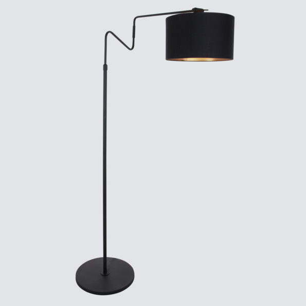 Industriële vloerlamp Linstrom zwart - Afbeelding 12