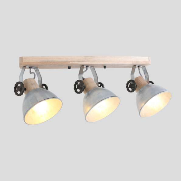Industriële spot Gearwood hout - Afbeelding 13