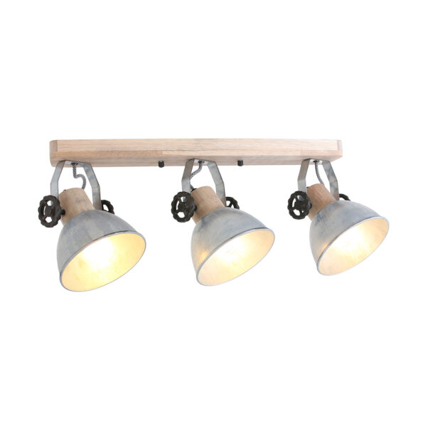 Industriële spot Gearwood hout