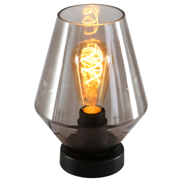 Industriële tafellamp Ancilla zwart ø 17 cm - Afbeelding 2