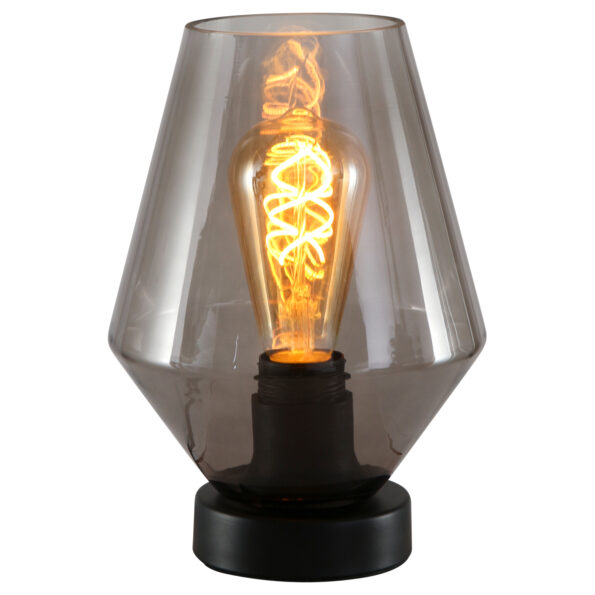 Industriële tafellamp Ancilla zwart ø 17 cm - Afbeelding 5