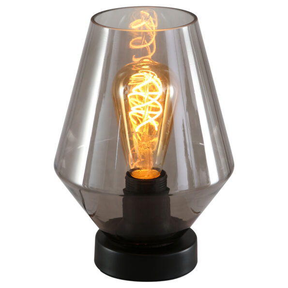 Industriële tafellamp Ancilla zwart ø 17 cm - Afbeelding 6