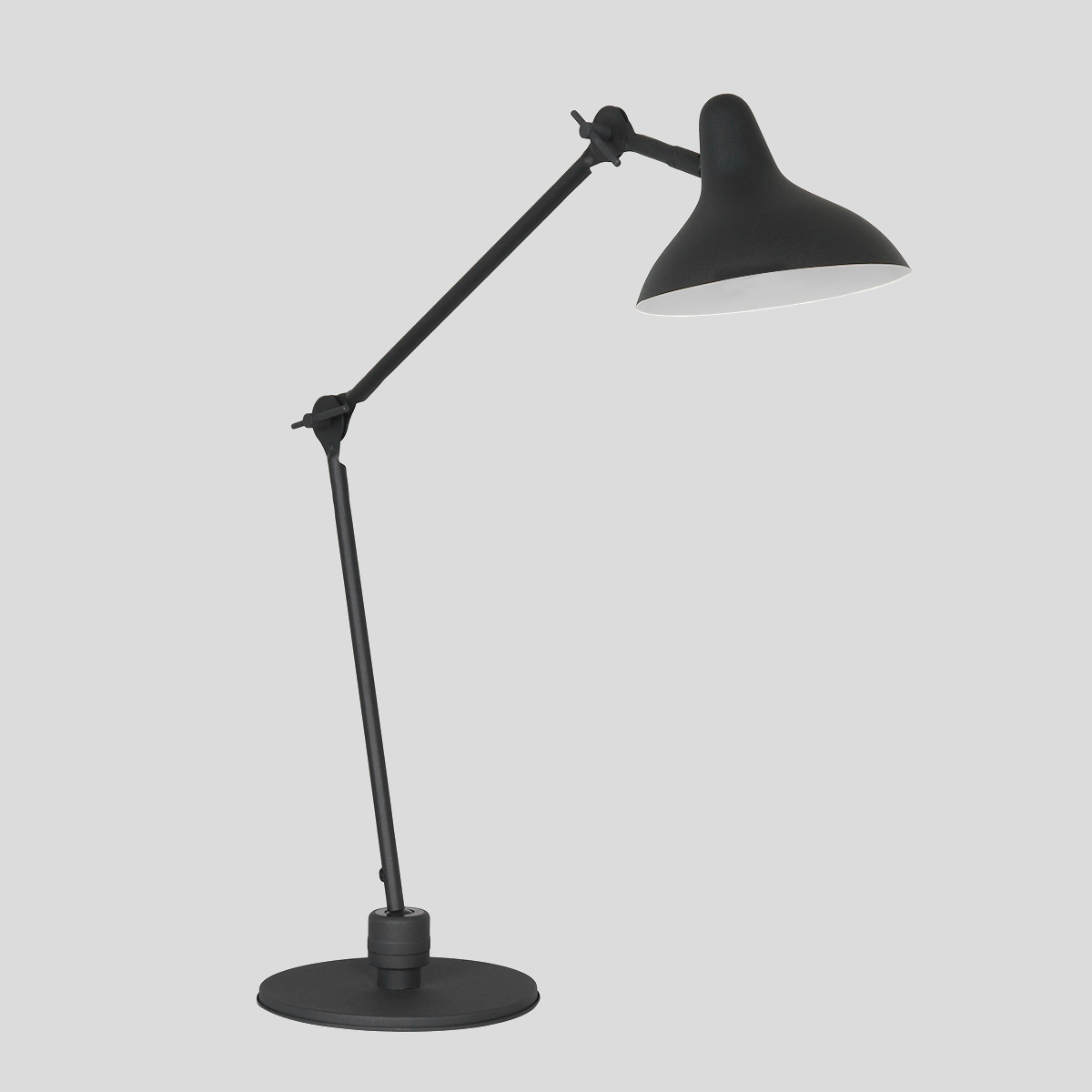kam mode Petulance Bureaulamp zwart design industrieel Kasket | Industriele lampen online