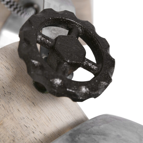 Industriële spot Gearwood hout - Afbeelding 8