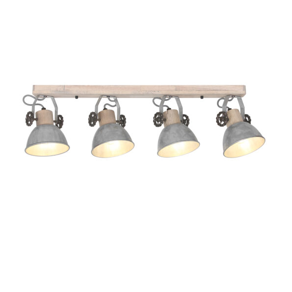 Industriële spot Gearwood hout - Afbeelding 15