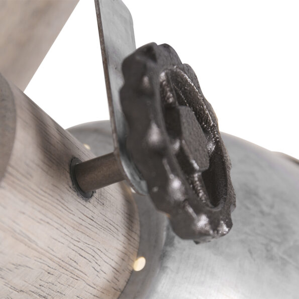 Industriële spot Gearwood hout - Afbeelding 4