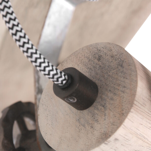 Industriële spot Gearwood hout - Afbeelding 6
