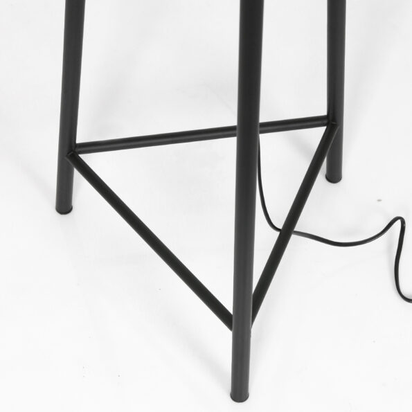 Staande lamp zwart industrieel Kyomi - Afbeelding 6