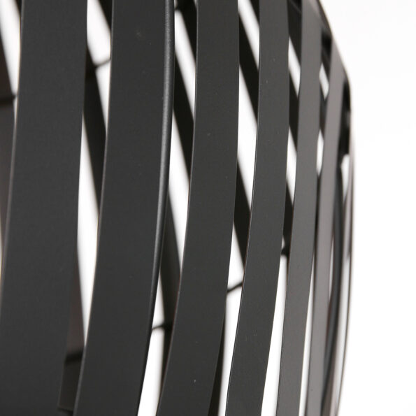 Staande lamp zwart industrieel Kyomi - Afbeelding 4