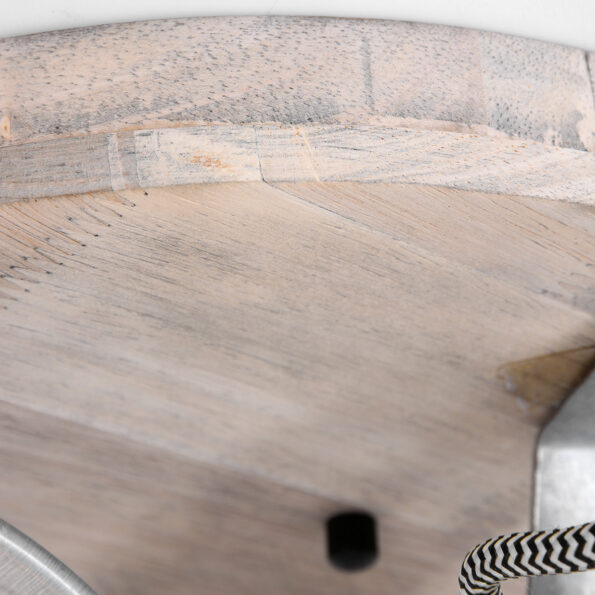Industriële spot Gearwood nikkel ø 38 cm - Afbeelding 12