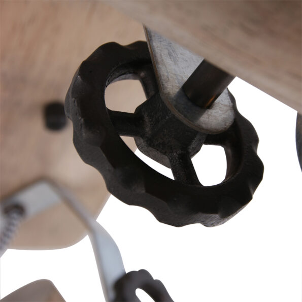Industriële spot Gearwood hout - Afbeelding 9