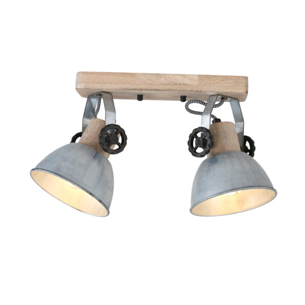 Industriële spot Gearwood hout