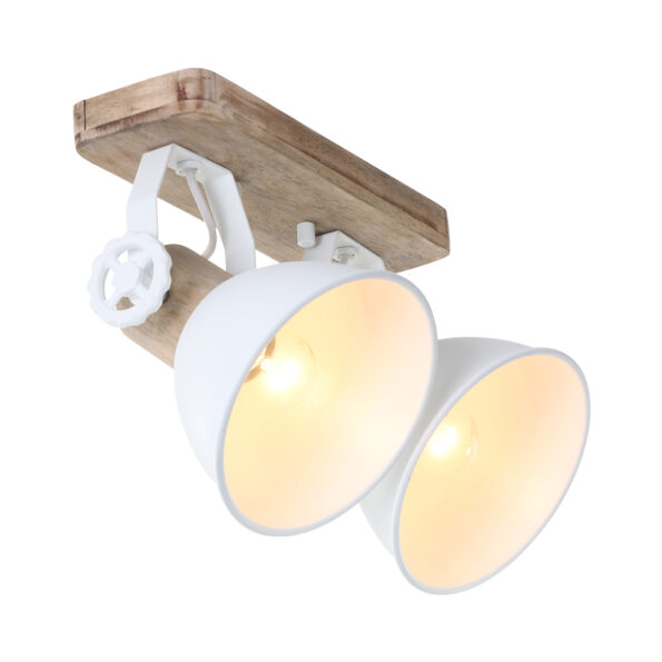 Industriële spot Gearwood hout