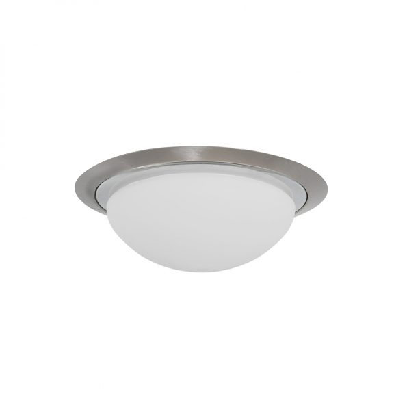 Industriële plafonniere Ikaro staal ø 24 cm - Afbeelding 2