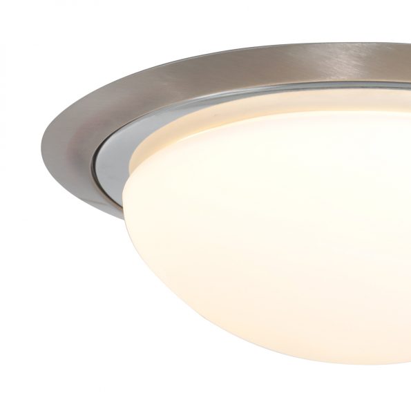 Industriële plafonniere Ikaro staal ø 24 cm - Afbeelding 3