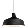 Industriele hanglamp Blackmoon zwart-1443ZW